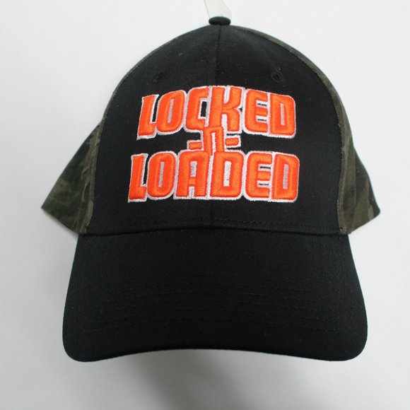 NWOT Men's Unisex Locked-n-Loaded Hook & Loop Closure Baseball Style Cap Hat - Picture 15 of 15